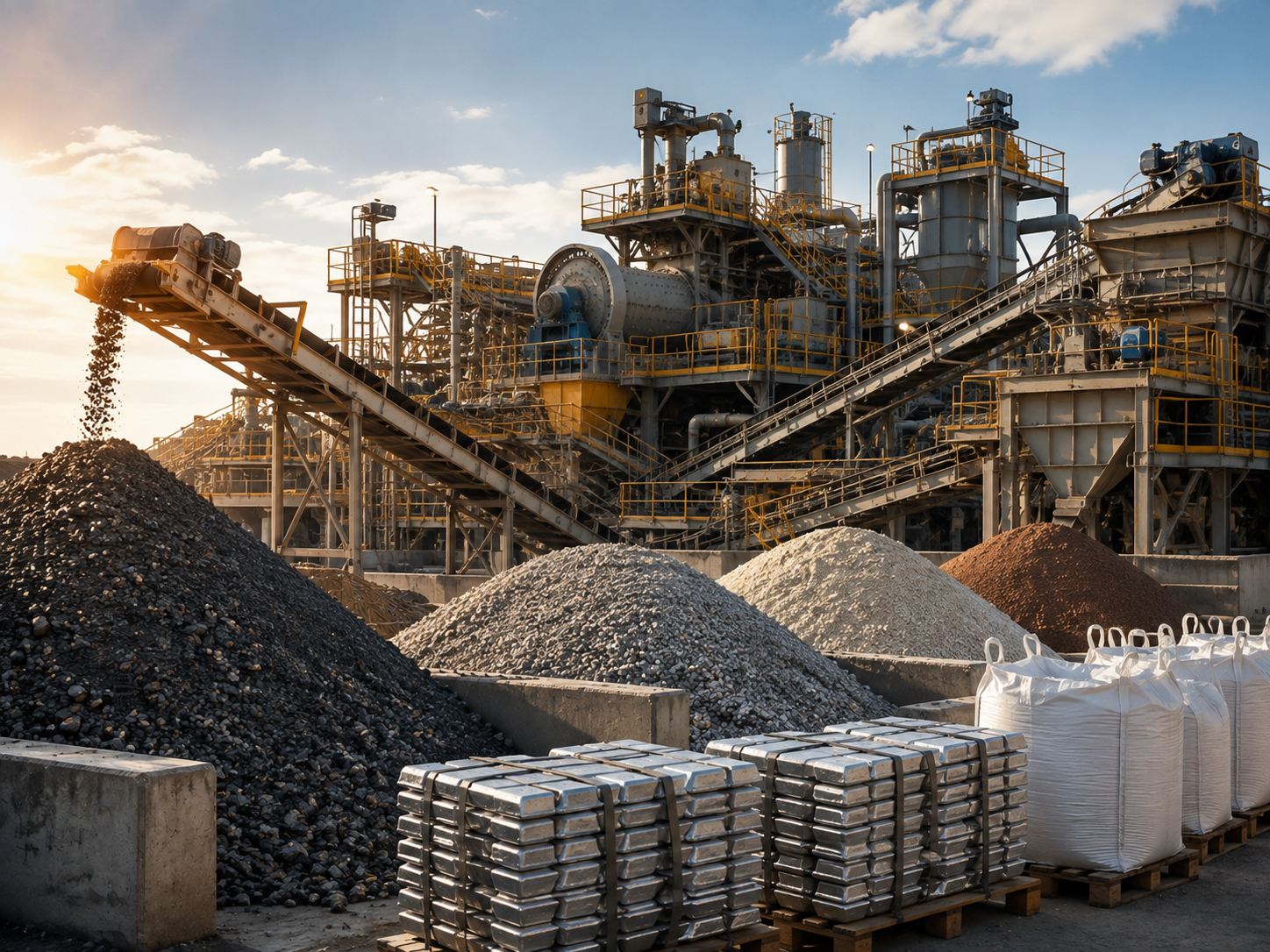 Mineral processing and value addition
